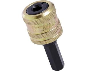 Trend Snappy Quick Chuck, 3/8 Inch Hex Shank, Interchangeable System | Quickly Switch Accessories With A 3/8 Inch Hex Shank For Efficient Chuck Changes, SNAP/QC