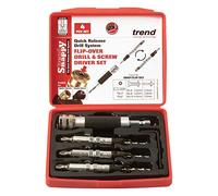 Trend Snappy 4-Piece Flip Over Driver Set, Quick Change & Efficient Piloted Countersinking, SNAP/FLIP/SET