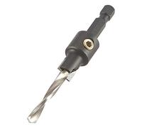 Trend Snappy TC 9.5mm Counterbore with 4.75mm Drill, Quick Release Drill Bit for Abrasive Materials, Tungsten Carbide Tipped, SNAP/CB/2TC