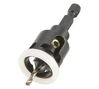 Trend Snappy TC No. 8 Drill Countersink with Non-Marring Depth Stop & 2.75 HSS Drill, Quick Release System, SNAP/CSDS/8TC, Silver