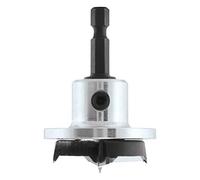 Trend Snappy TCT 35mm Machine Bit with Adjustable Depth Stop, Quick Release System, Ideal for Circular Hinges, SNAP/MB/35DS