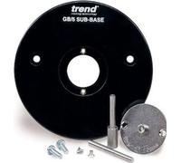 Trend Solid Laminate Sub Base System Completer with Line-up Pins and Bush for Triton TRB001 & MOF001, GB/5/Q