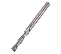 Trend CNC Two Flute Down-Cut Router Cutter Bit, 4mm Shank, 4mm Cut Diameter & 22mm Cut Length, Solid Tungsten Carbide, CNC/101X4STC