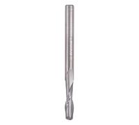 Trend CNC Two Flute Spiral Up-Cut Router Cutter, 4mm Shank, 4mm Cut Diameter & 17mm Cut Length, 45mm Overall Length, Solid Tungsten Carbide, CNC/002X4STC