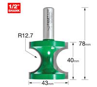 Trend CRAFTPRO Staff Bead Router Cutter