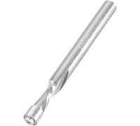 Trend Professional Aluminium Guided Spiral Downcut Router Cutter, 1/4 Inch Shank, 6.3mm Cut Diameter & 12.7mm Cut Length, Solid Carbide, S64/30LHX1/4STC
