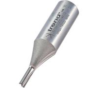Trend Straight Two Flute Router Cutter, 1/2 in Shank, 3.2mm TCT | Professional Tungsten Carbide Tipped Cutter For Clean Straight Routing In Wood And Sheet Materials, 3/10X1/2TC