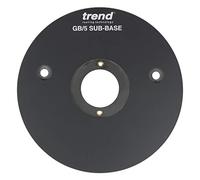 Trend Sub Base System with 2 Line Up Pins and Bush, Compatible with Multiple Routers for Routing Accuracy, GB/5