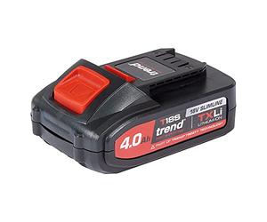 Trend T18S 18V 4Ah Slimline Battery Compatible with the Trend T18S Cordless Range, TXLI, Black, T18S/BA4AM