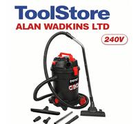 Trend T33 M-Class Professional Wet & Dry Dust Extractor, High Performance With Power Take Off, 1200W, 240V, T33A