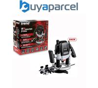 Trend T7EK 1/2in Variable Speed Router Plunge Cut Soft Start 2100W 240V TRET7EK