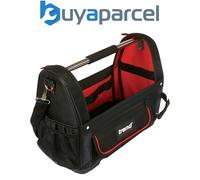 Trend Open Tote Tool Bag, Efficient Storage & Organisation, Reinforced Saw Pocket & Level Loops, TB/OT20