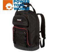 Trend Tool Bag Backpack, Heavy-Duty & Weather Resistant Back Pack, TB/TBP, Black