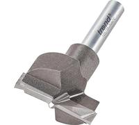 Trend TCT 35mm Circular Hinge Recessing Router Machine Bit, 8mm Shank, Tungsten Carbide Tipped, 105/35X8MMTC