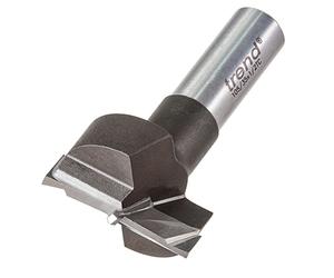 Trend TCT 35mm Circular Hinge Recessing Router Machine Bit, 1/2 Inch Shank, Tungsten Carbide Tipped, 105/35X1/2TC