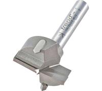 Trend 35mm Diameter Circular Hinge Sinking Machine Bit, 3/8 Inch Shank, Centring Point, Ideal for Kitchen Furniture Manufacturers and Laminate Covered Boards, 104/35X3/8TC