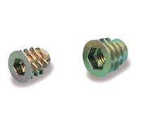 Trend Threaded Insert for Wood M6 Thread Pack of 10