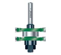 Trend CRAFTPRO Tongue and Groover Router Cutter Set 41mm 6.35mm 8mm