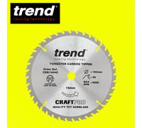Trend Tools CSB/18440 Trend Wood Circular Saw Blade 184Mm X 16Mm X 40T