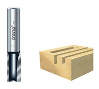 Trend TR12 x 1/4 TCT Two Flute Cutter Long Shank 12 x 19mm