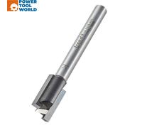 Trend Trade Straight Two Flute Router Cutter, 1/4 Inch Shank, 12mm Cut Diameter, Tungsten Carbide Tipped, TR12X1/4TC