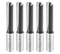 Trend Trade Kitchen Fitters Pack, 5 Piece Set of Straight Router Cutters, 1/2 Inch Shank, 12.7mm Cut Diameter, Trade TC, TR/KFP/3