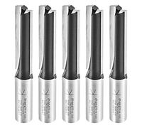 Trend Trade Kitchen Fitters Pack, 5 Piece Set of Straight Router Cutters, 1/2 Inch Shank, 12.7mm Cut Diameter, Trade TC, TR/KFP/3