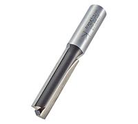 Trend Trade Straight Two Flute Router Cutter Bit, 1/2 Inch Shank, 12.7mm Cut Diameter & 50mm Cut Length, Tungsten Carbide Tipped, TR17X1/2TC