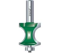 Trend Router Cutter CRAFTPRO Torus C260X1/2TC – 1/2" Shank, 37x40mm, 13.5mm Radius, Bearing Guided