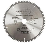 Trend Trend CSB/30072 Craft Saw Blade 200mm X 72 Teeth X 30mm