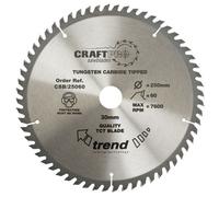 Trend CRAFTPRO Aluminium and Plastic Cutting Saw Blade