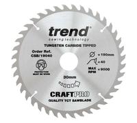 Trend CRAFTPRO Non Stick Wood Cutting Saw Blade