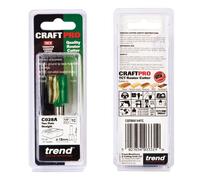 Trend Two Flute Cutter 18.0mm diameter C028AX1/4TC FREE FREE DELIVERY