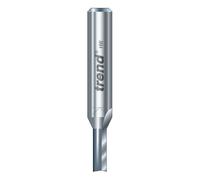 Trend Straight Two-Flute Router Cutter Bit 3/05X1/4TC - 3mm, 1/4" Shank, Tungsten Carbide Tipped