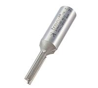 Trend Two-Flute Straight Router Cutter 6mm Cut, 1/2-inch Shank, Tungsten Carbide Tipped
