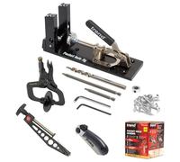 Trend Ultimate Pocket Hole Joinery Kit, Includes Pocket Hole Jig, Alignment Clamp, Flush Saw & Pocket Hole Screws, PH/JIG/SET1