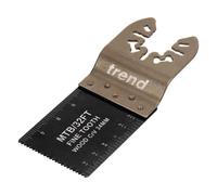 Trend Universal Fine Tooth CrV Multi-Tool Saw Blades, 34 mm, For Clean Cutting in Wood and Plastics, 5 Pack, MTB/32FT