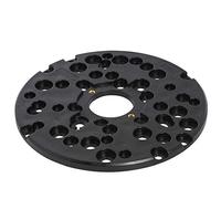 Trend Universal Sub-Base Router Adaptor for Non-Standard Euro-Style Guide Bushings, Compatible with Popular Routers, UNIBASE