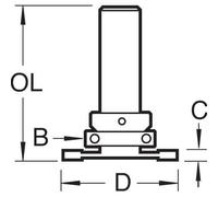 Trend Weatherseal Groover 2Mm X 7Mm Pk 1 C210X1/2TC