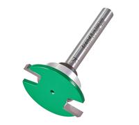 Trend CraftPro Weatherseal Groover Router Cutter Bit, 1/4 Inch Shank, 34mm Cut Diameter & 3mm Cut Length, Tungsten Carbide Tipped, Bearing Guided, C213AX1/4TC