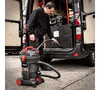 Trend M-Class Wet & Dry Dust Extractor With Power Take Off, 800W, 110V