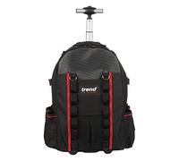 Trend Wheeled Backpack Tool Bag, Durable & Weatherproof, Multi-Storage, Convenient Tool Transport, TB/WBP
