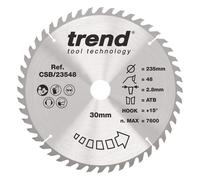 Trend Wood Circular Saw Blade 235Mm X 30Mm X 48T CSB/23548