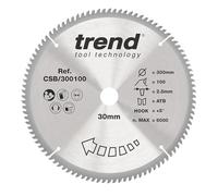 Trend Wood Circular Saw Blade, 300mm x 30mm, 100 Teeth, 2.8mm TCT