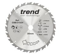 Trend Trend CSB/31524 Craft Saw Blade 315mm X 24 Teeth X 30mm