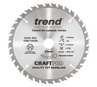 Trend Wood Circular Saw, Plunge Saw, Table Saw - 160-165mm Dia. FULL RANGE