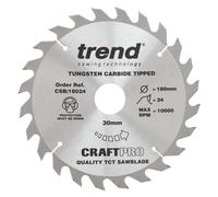 Trend Wood Circular Saw, Plunge Saw, Table Saw - 170-190mm Dia. FULL RANGE