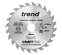 Trend Wood Circular Saw, Plunge Saw, Table Saw - 170-190mm Dia. FULL RANGE