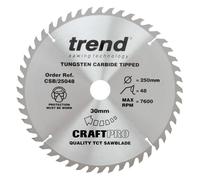 Trend Wood Circular Saw, Plunge Saw, Table Saw - 200-250mm Dia. FULL RANGE