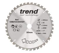 Trend Wood Cordless Atbr Mitre Saw Blade 305Mm X 30Mm X 42T CSB/CC30542T